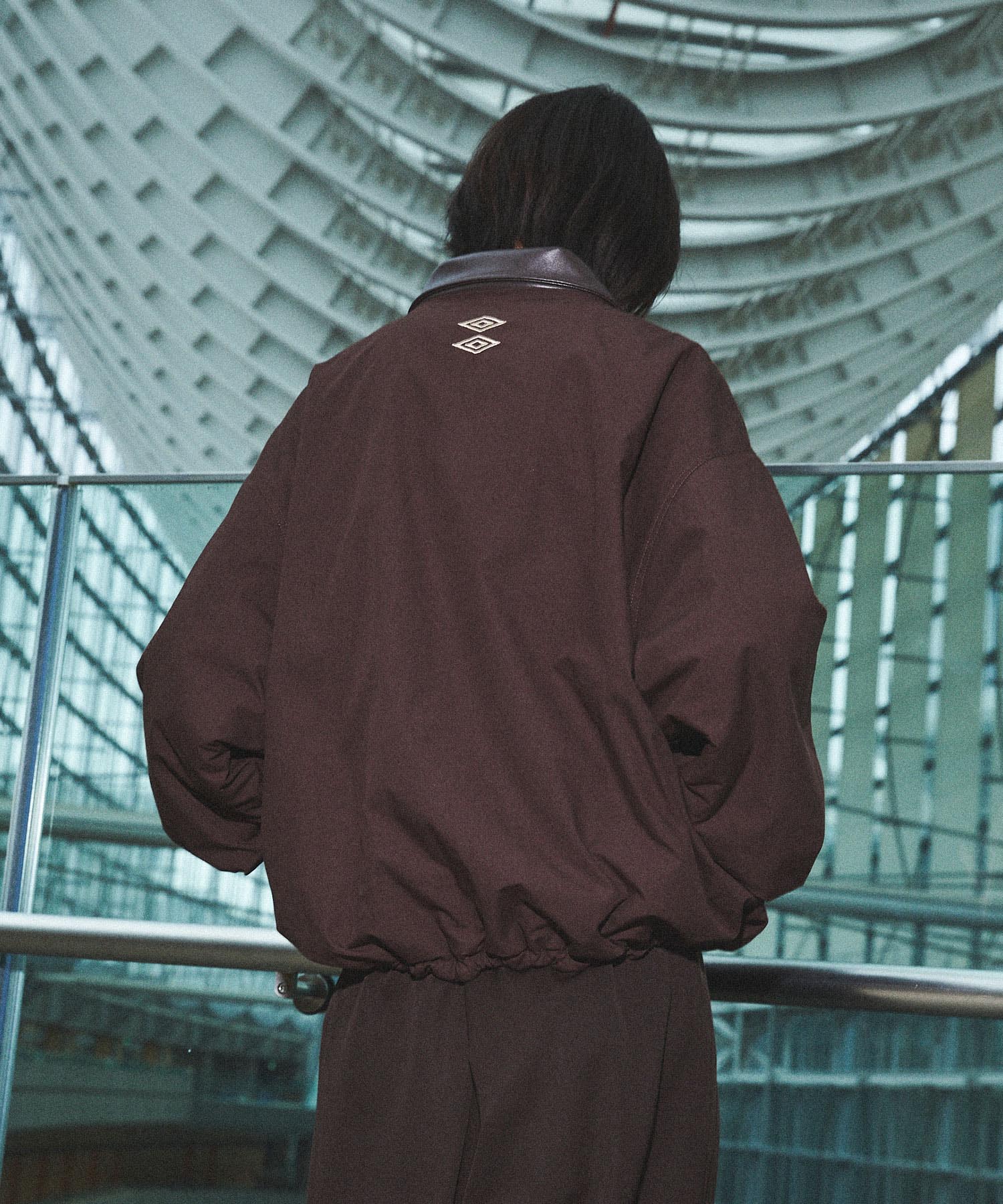 UMBRO×OPENING ACT] Leather Collar Reversible Jacket 〓予約販売・9