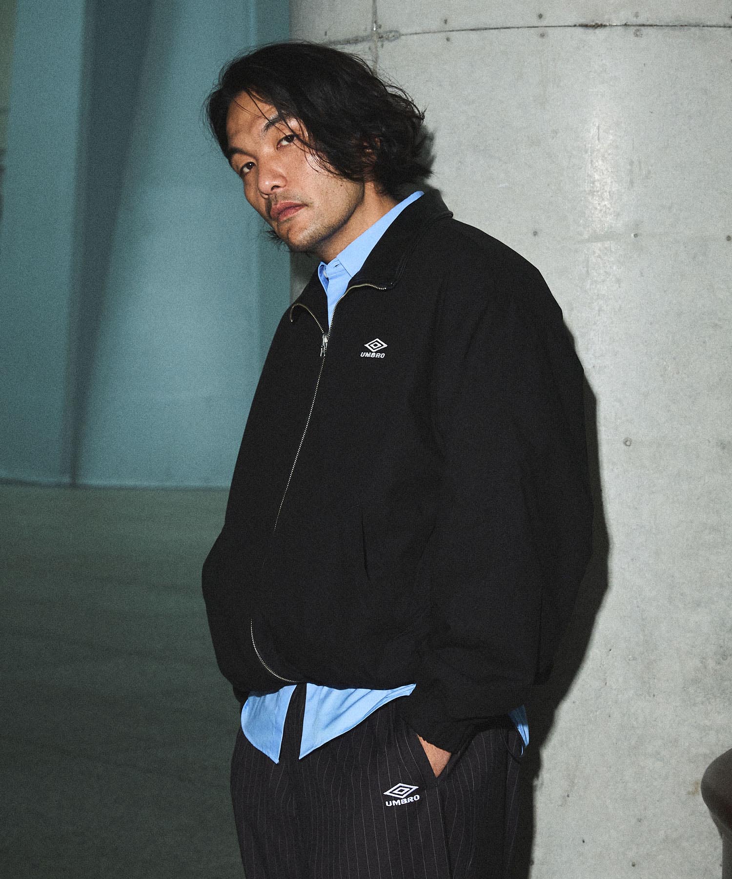 UMBRO×OPENING ACT] Leather Collar Reversible Jacket 〓予約販売・9