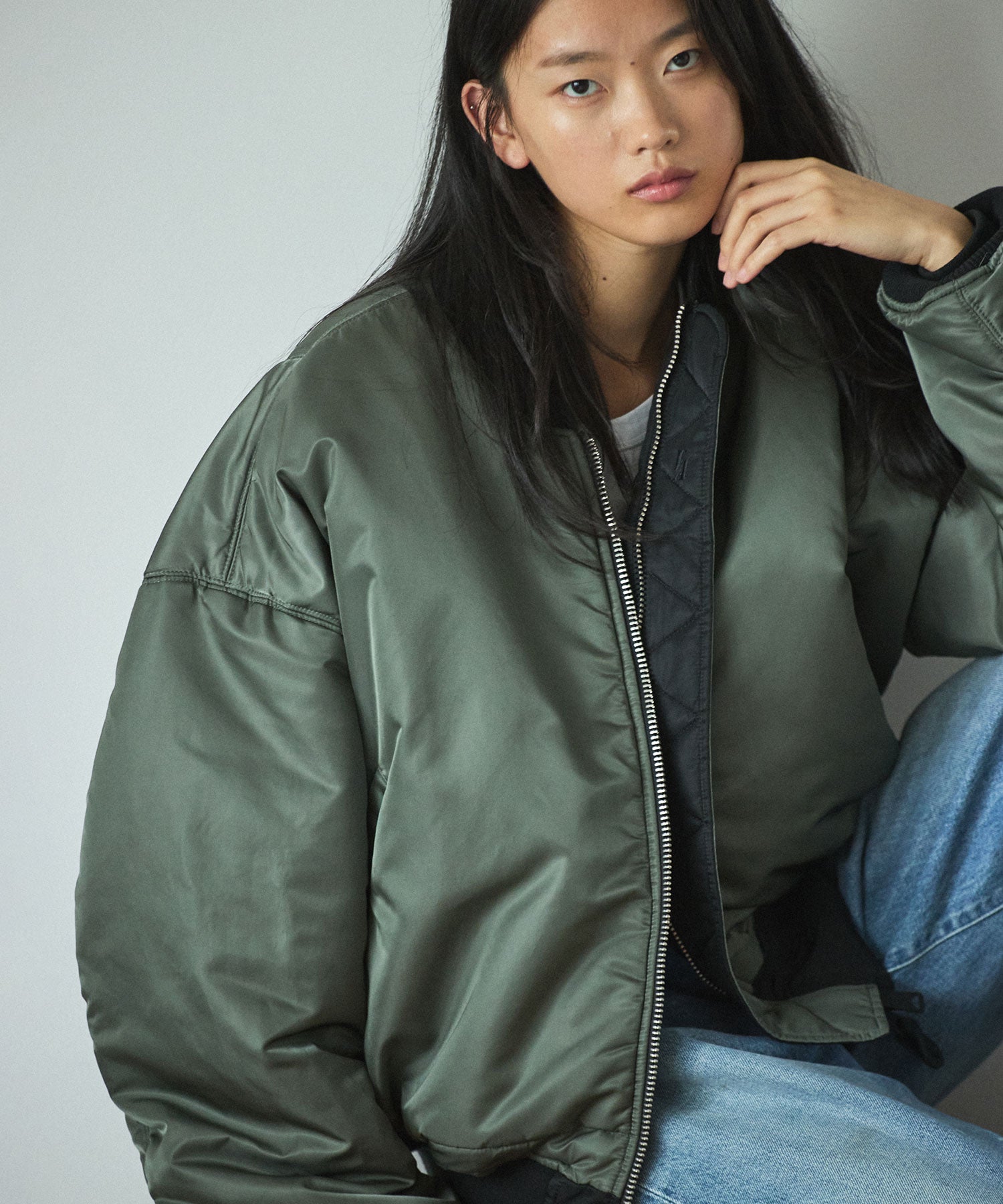 Valley Apparel×OPENING ACT] Reversible MA-1 Flight Jacket 〓予約